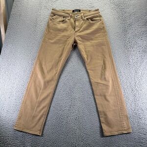 Revtown Automatic Decade Jeans Mens 31x30 Brown Denim Cotton Straight Stretch